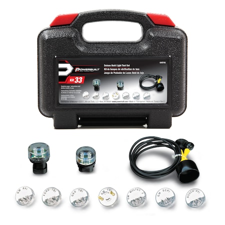 Powerbuilt Deluxe Noid Test Light Set Kit33 648745